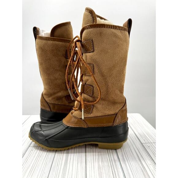 Tory Burch Brown and Black Ankle Boots - Picture 2 of 8